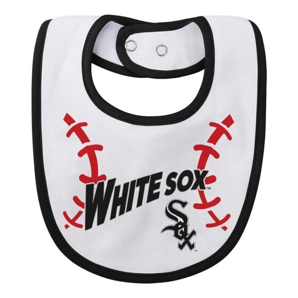 Chicago White Sox Infant Bodysuit and Reversible Bib Set (3-6 Months) - Picture 7 of 9